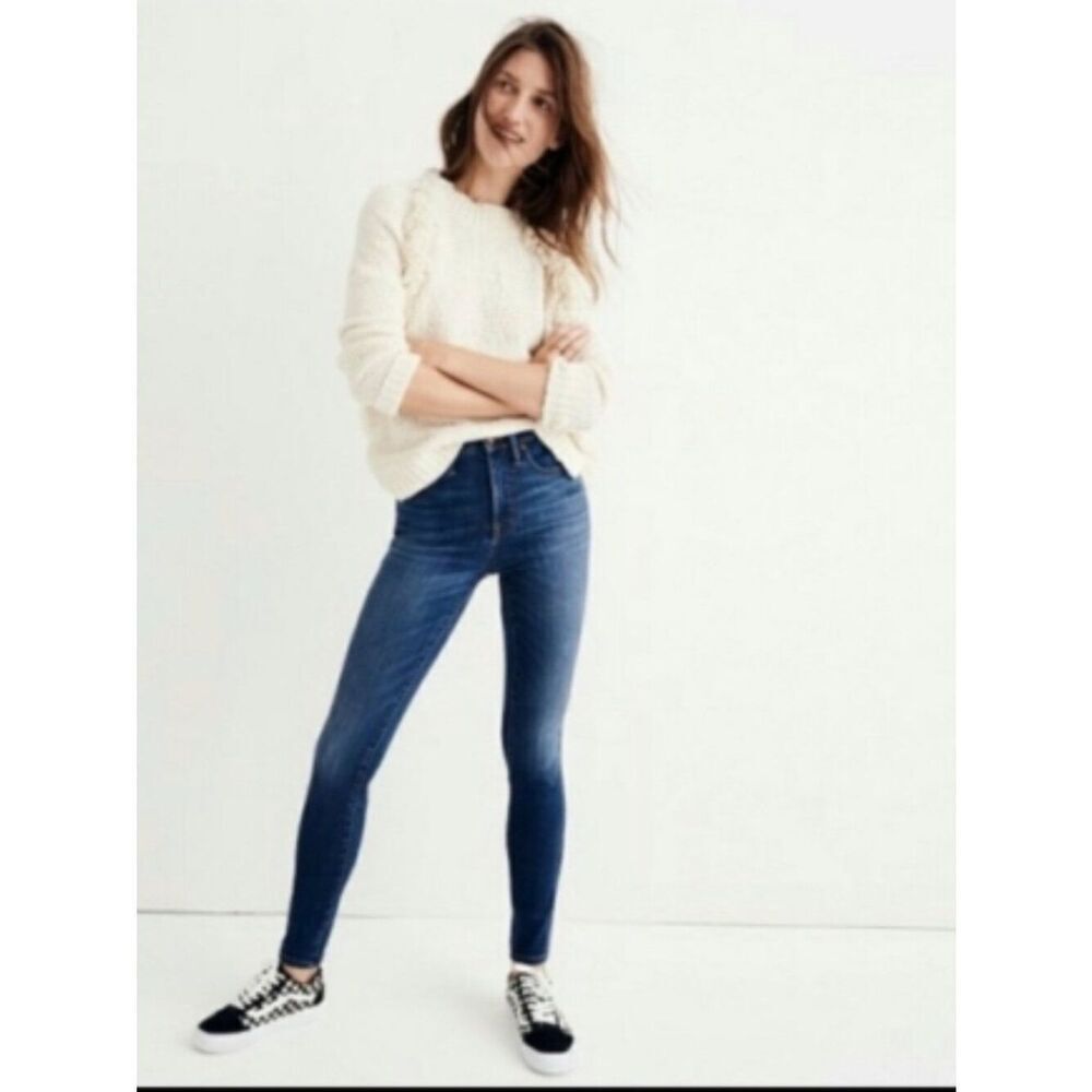 EUC Madewell Madewell 10' High-rise Skinny Jeans in 29T